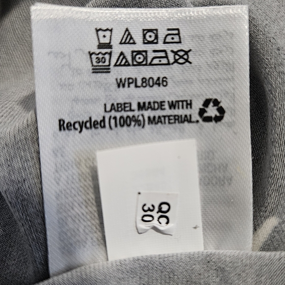 Alfani Size L Black Long-Sleeved Womens Wide Crew Neck Long Dress Shirt  Blouse - Picture 11 of 16